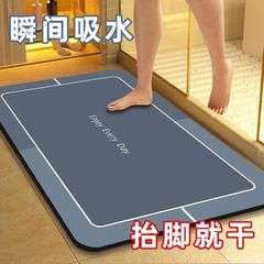 硅藻泥软地垫浴室卫生间门口吸水防滑垫
